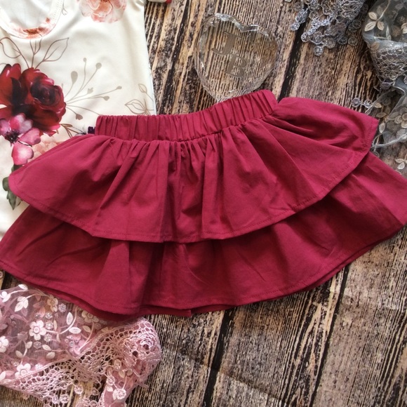Boutique Baby Girls Leo & Skirt Set - Picture 4 of 4